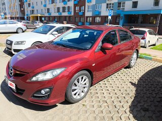 2011 Mazda 6 II (GH) Рестайлинг, красный, 1100000 рублей, вид 1
