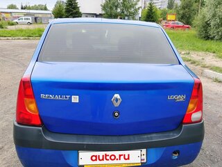 2008 Renault Logan I, синий, 130000 рублей, вид 5