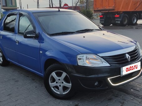 2006 Renault Logan I, синий, 390000 рублей, вид 3
