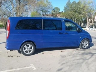 2008 Mercedes-Benz Vito 115 CDI L3 II (W639), синий, 1200000 рублей, вид 1