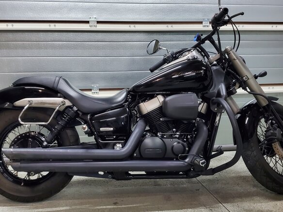 2012 Honda Shadow 750, чёрный, 590000 рублей - вид 4