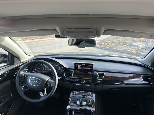 2015 Audi A8 III (D4) Рестайлинг, чёрный, 2750000 рублей - вид 7