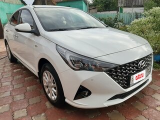 2020 Hyundai Solaris II Рестайлинг, белый, 2200000 рублей, вид 2