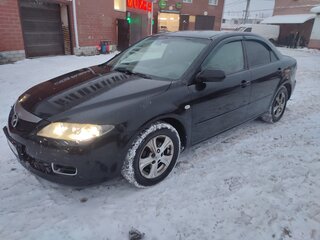 2006 Mazda 6 I (GG) Рестайлинг, чёрный, 590000 рублей, вид 1
