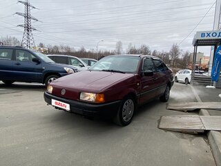 1989 Volkswagen Passat B3, пурпурный, 225000 рублей, вид 5