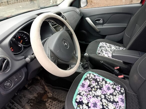 2016 Renault Sandero II, красный, 665000 рублей - вид 8