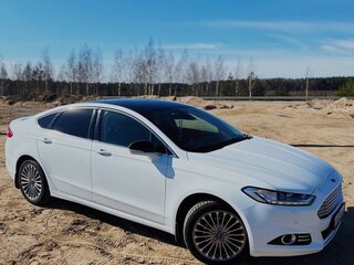 2015 Ford Mondeo V, белый, 1450000 рублей, вид 4