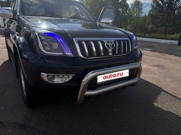 2004 Toyota Land Cruiser Prado 120 Series, чёрный, 1960000 рублей - вид 12