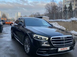 2021 Mercedes-Benz S-Класс 350 d Long 4MATIC VII (W223), чёрный, 13500000 рублей, вид 3