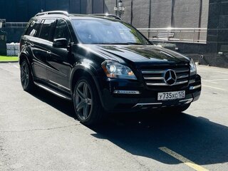 2011 Mercedes-Benz GL-Класс 550 I (X164) Рестайлинг, чёрный, 2100000 рублей, вид 1