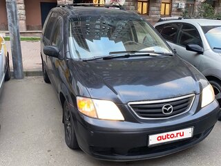2001 Mazda MPV II (LW), чёрный, 350000 рублей, вид 1