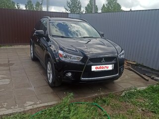 2014 Mitsubishi ASX I Рестайлинг, чёрный, 1050000 рублей, вид 1