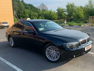 2004 BMW 7 серии 730i IV (E65/E66), чёрный, 1000000 рублей, вид 3