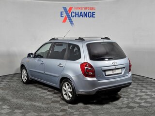 2014 Lada (ВАЗ) Kalina II, голубой, 362000 рублей, вид 4