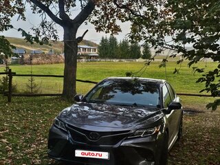 2018 Toyota Camry US Market VIII (XV70), серый, 2700000 рублей, вид 4