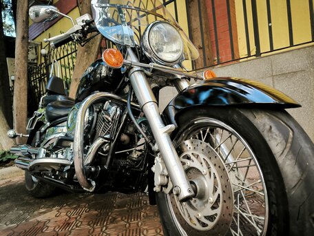 2004 Yamaha XVS400 Drag Star, чёрный, 450000 рублей, вид 2