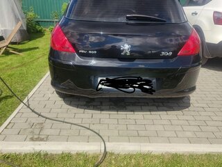 2009 Peugeot 308 I, чёрный, 450000 рублей, вид 2