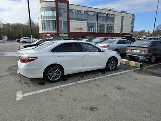 2016 Toyota Camry US Market VII (XV50) Рестайлинг, белый, 1300000 рублей, вид 5