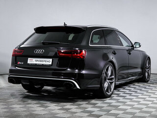 2016 Audi RS 6 III (C7) Рестайлинг, чёрный, 5627734 рублей, вид 5