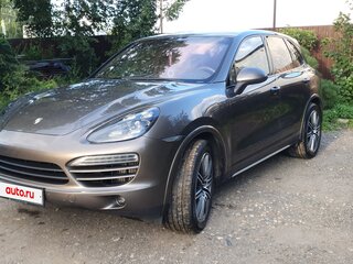 2013 Porsche Cayenne Diesel II (958), коричневый, 3100000 рублей, вид 2