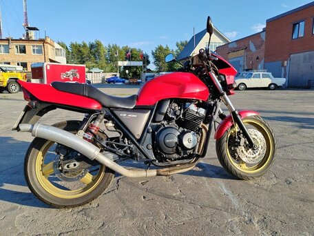 1996 Honda CB 400 Super Four, красный, 320000 рублей, вид 1