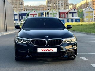 2020 BMW 5 серии 530d xDrive VII (G30/G31/G38), чёрный, 3450000 рублей, вид 4