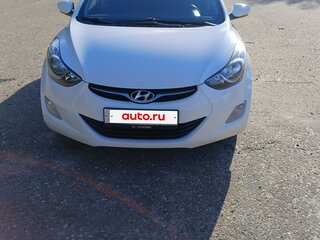 2012 Hyundai Elantra V (MD), белый, 950000 рублей, вид 2