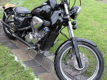 1997 Honda Steed 400, чёрный, 249000 рублей, вид 1