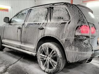 2008 Volkswagen Touareg I Рестайлинг, серый, 1450000 рублей, вид 5