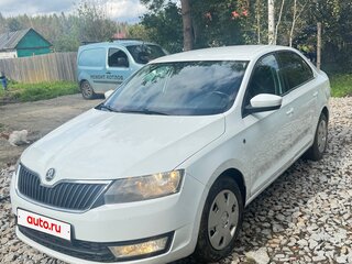 2014 Skoda Rapid I, белый, 800000 рублей, вид 1