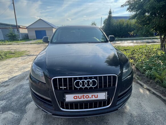 2012 Audi Q7 I (4L) Рестайлинг, чёрный, 2100000 рублей