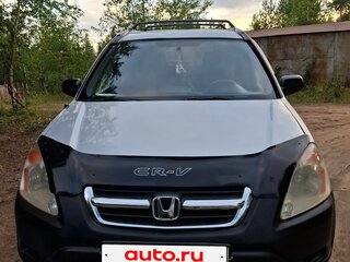 2002 Honda CR-V II, серебристый, 850000 рублей, вид 2