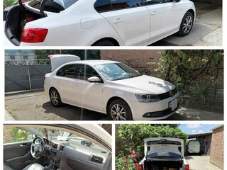 2014 Volkswagen Jetta VI Рестайлинг, белый, 1000000 рублей, вид 1