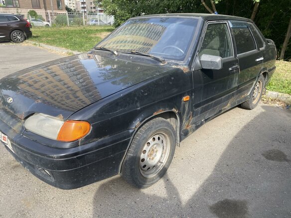 2010 Lada (ВАЗ) 2115, чёрный, 150000 рублей - вид 1