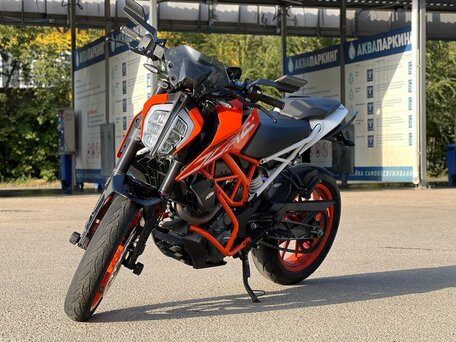 2019 KTM 390 Duke, оранжевый, 500000 рублей, вид 1