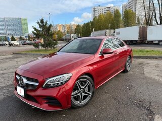 2019 Mercedes-Benz C-Класс 180 IV (W205) Рестайлинг, красный, 2500000 рублей, вид 4