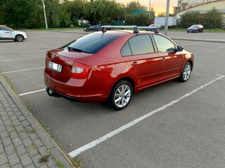 2017 Skoda Rapid I, красный, 1000000 рублей, вид 4