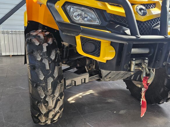 2012 BRP Can-Am Outlander MAX 650, жёлтый, 1150000 рублей - вид 1