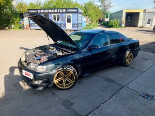 1996 Toyota Chaser VI (X100), чёрный, 1950000 рублей, вид 3