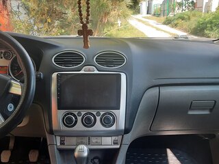 2009 Ford Focus II Рестайлинг, чёрный, 640000 рублей, вид 5