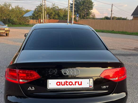 2009 Audi A4 IV (B8), чёрный, 1250000 рублей - вид 7