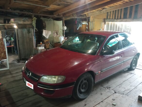 1996 Opel Omega B, красный, 290000 рублей - вид 12