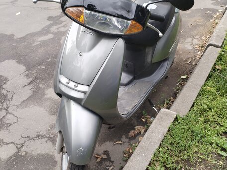 1989 Honda Lead 50, серебристый, 65000 рублей, вид 1