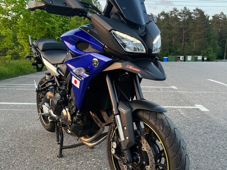 2017 Yamaha MT-09 Tracer (FJ-09), синий, 720000 рублей, вид 1
