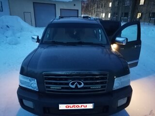 2008 Infiniti QX56 I Рестайлинг, серый, 1600000 рублей, вид 1