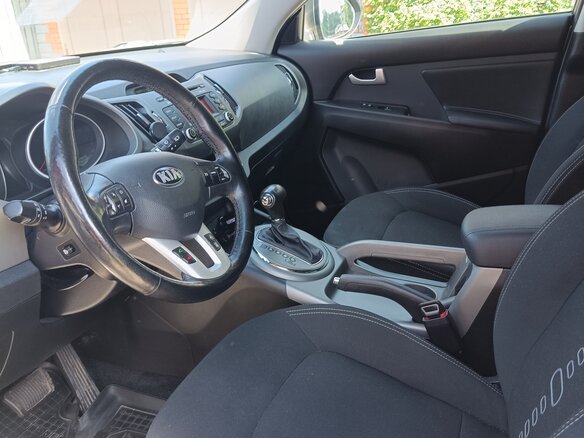 2014 Kia Sportage III Рестайлинг, серый, 1835000 рублей - вид 14