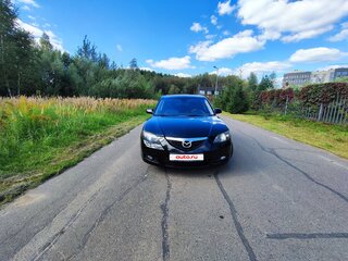 2008 Mazda 3 I (BK) Рестайлинг, чёрный, 520000 рублей, вид 1