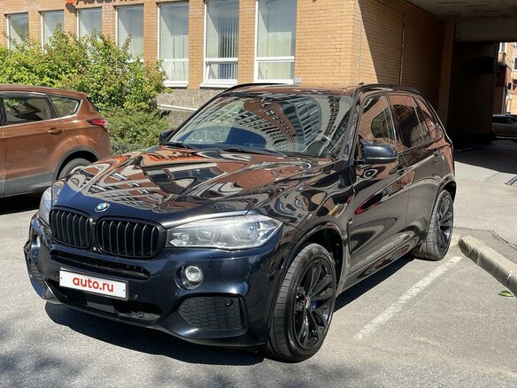 2017 BMW X5 40d III (F15), чёрный, 5500000 рублей - вид 10