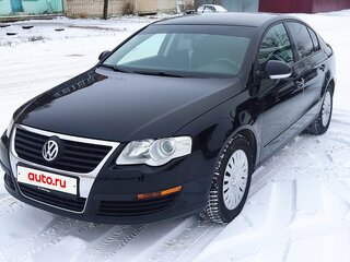 2009 Volkswagen Passat B6, чёрный, 1250000 рублей, вид 2