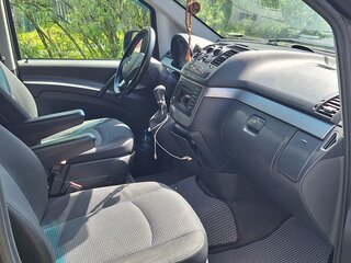 2011 Mercedes-Benz Vito 113 CDI L2 II (W639) Рестайлинг, чёрный, 1400000 рублей, вид 2